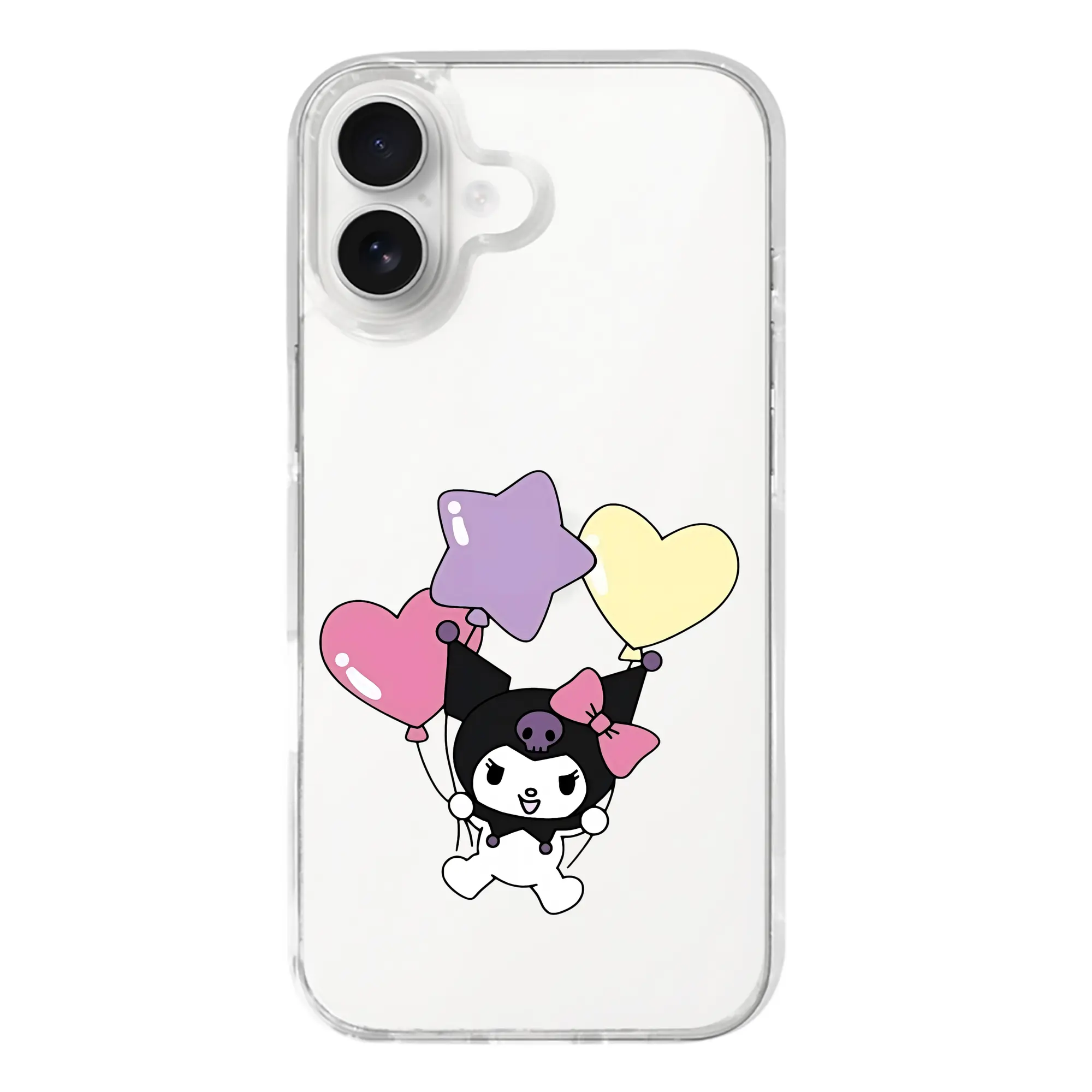 サンリオ グッズ,クロミ - iPhone 17シリーズ 透明スマホケース – 薄型・耐衝撃・精密フィット保護カバー